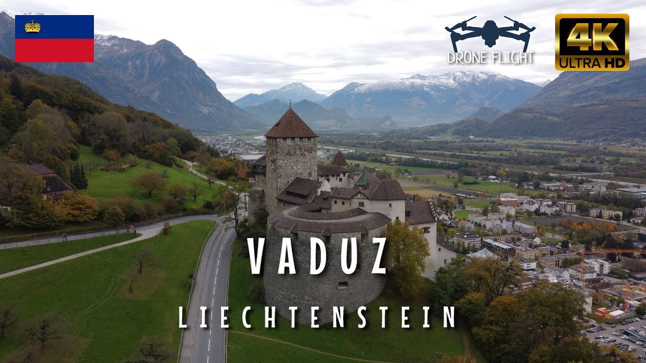 Vaduz, Liechtenstein 🇱🇮 | Drone Flight