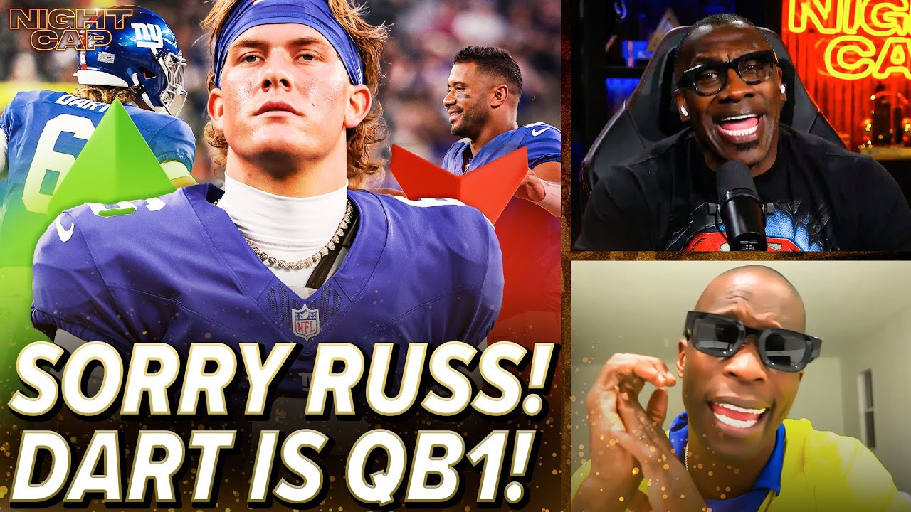 Unc & Ocho DEBATE if Jaxon Dart will be the Giants STARTER Week 1 over Russell Wilson! | Nightcap