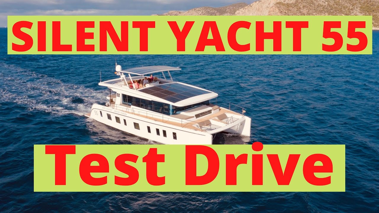 Катамаран SILENT YACHT 55. Test Drive.