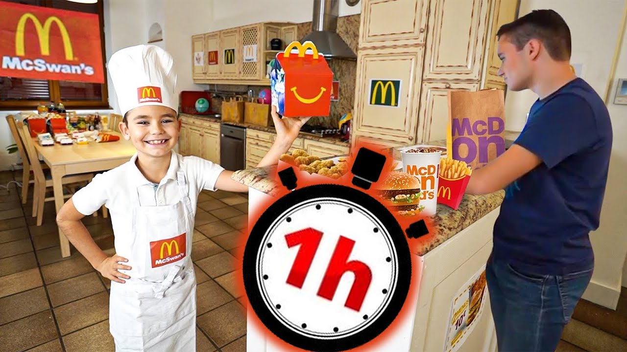 SWAN OUVRE UN MCDONALD'S À LA MAISON !!!