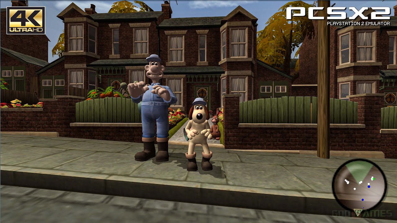 Уоллес и Громит: Проклятие кролика-оборотня — игровой процесс PS2 UHD 4k 2160p / 60 FPS с патчем ...