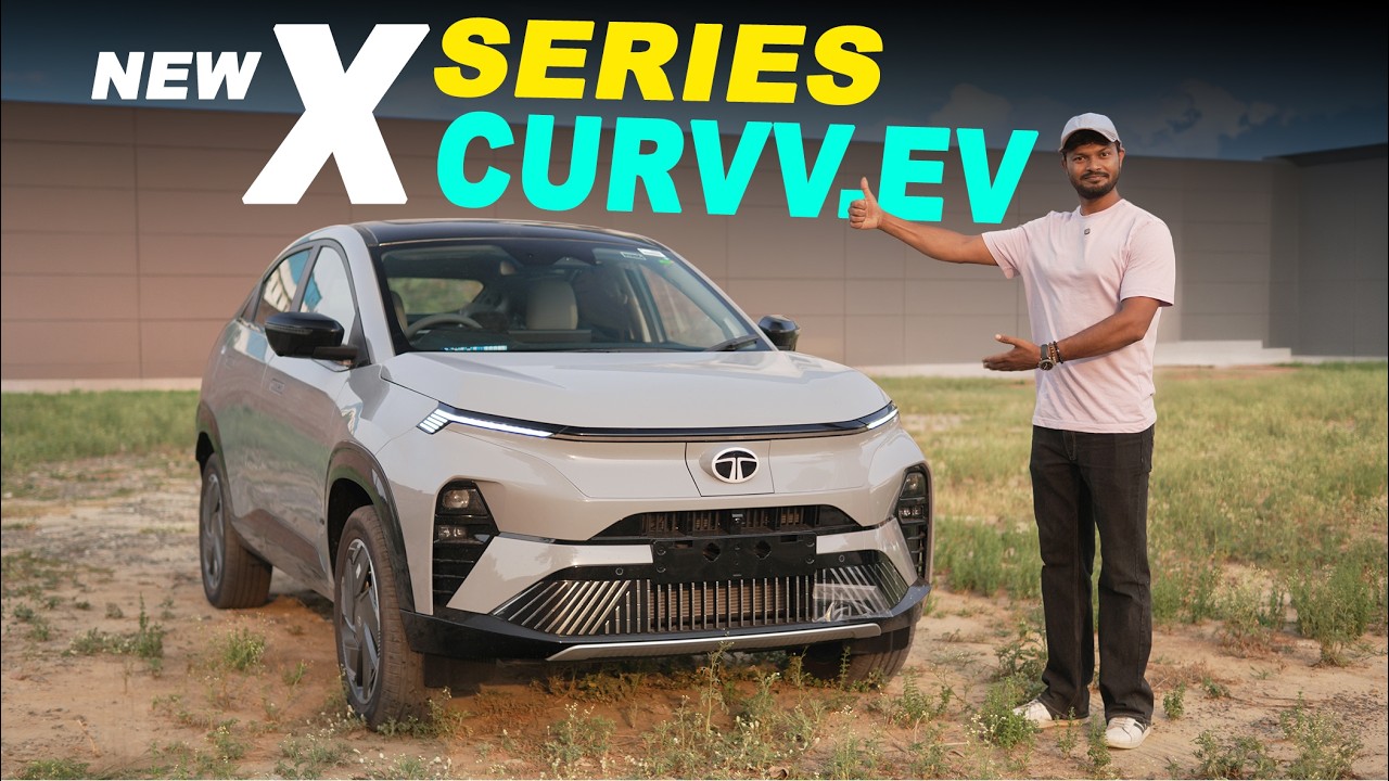 Tata Curvv EV Series X Empowered X 55 Top Model Detailed Review | Borndrive