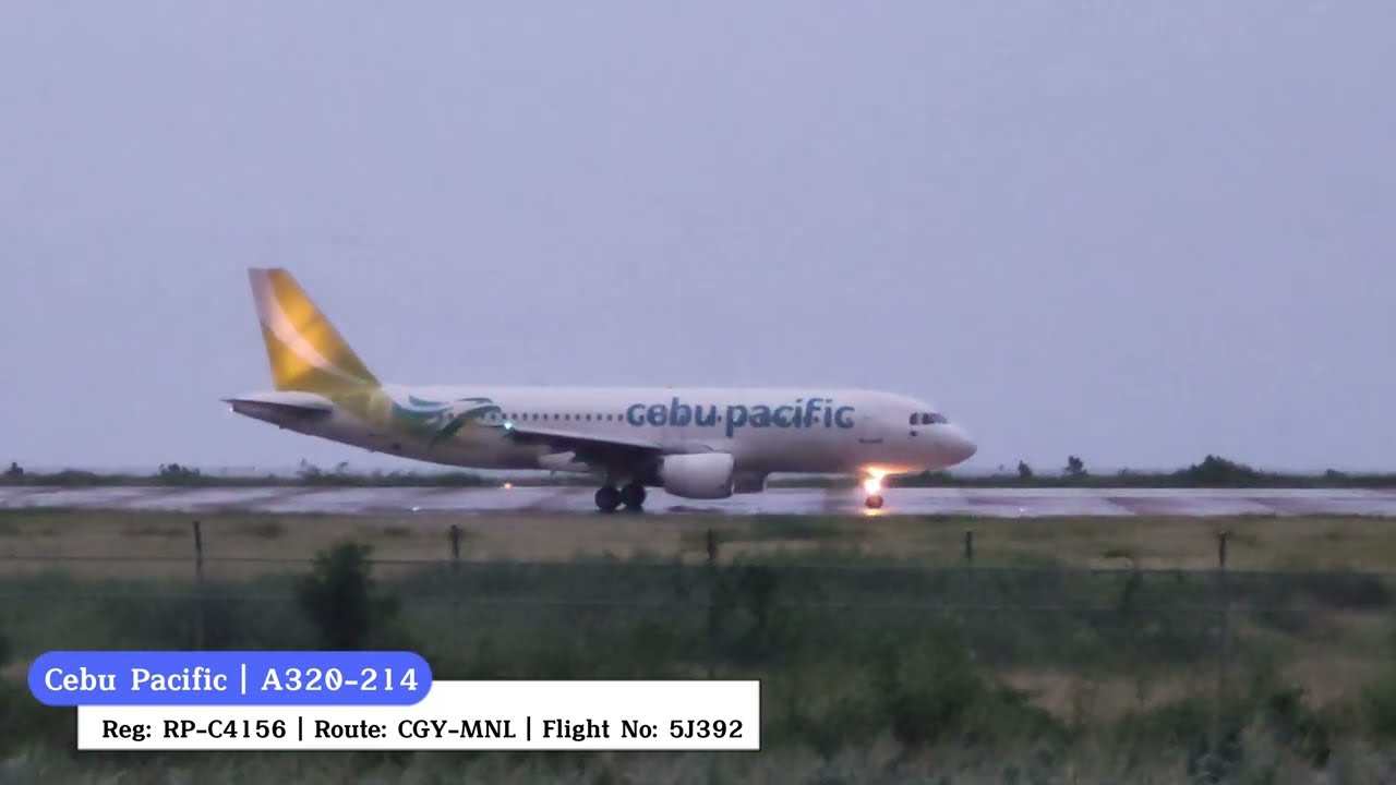 Wet and Rain | Plane Spotting at Laguindingan Airport (7-19-2025)