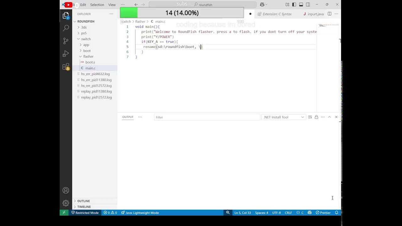 makeing a switch software #modding #fyp #live #codeing #programing