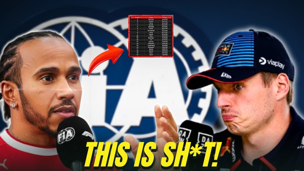 FIA CONFIRMS Major F1 Rule Changes &mdash; Hamilton & Verstappen ERUPT After Shocking! FORMULA 1 NEWS