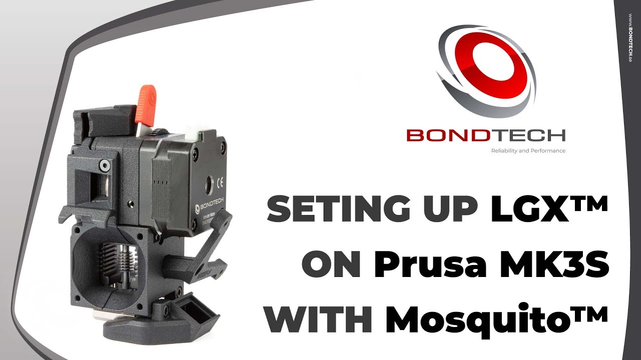 Setting up LGX on Prusa with Mosquito