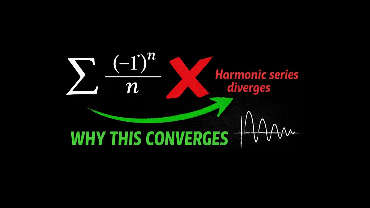 “This Series Can Equal ANY Number (Riemann Rearrangement Theorem)”