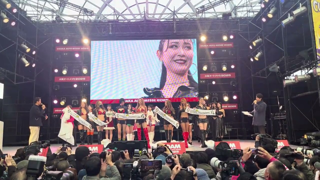 2025.2.7 大阪オートメッセ2025・ギャルオンステージ・WALD・長坂有紗