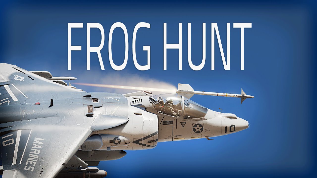 DCS HARRIER FROGFOOT HUNTER ON CONTENTION