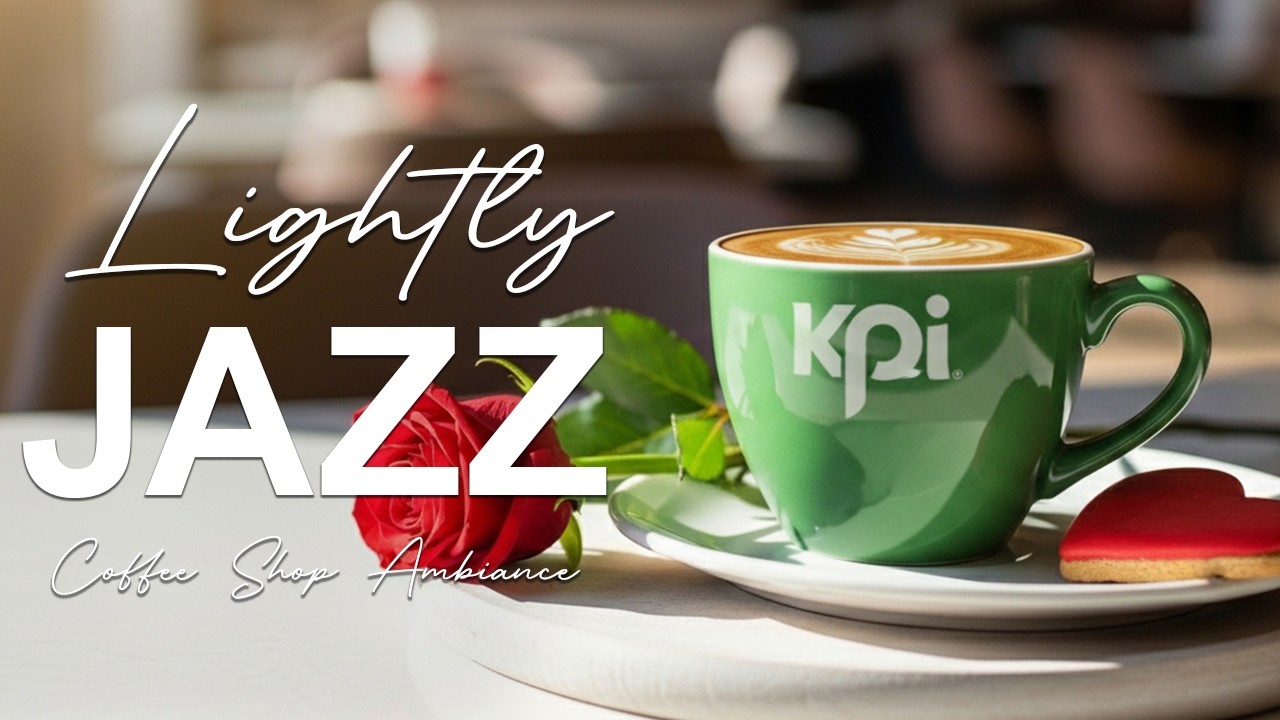 Lightly Jazz ☕ Coffee Shop Ambiance Bossa Nova for Focus, Relax & Good Mood.