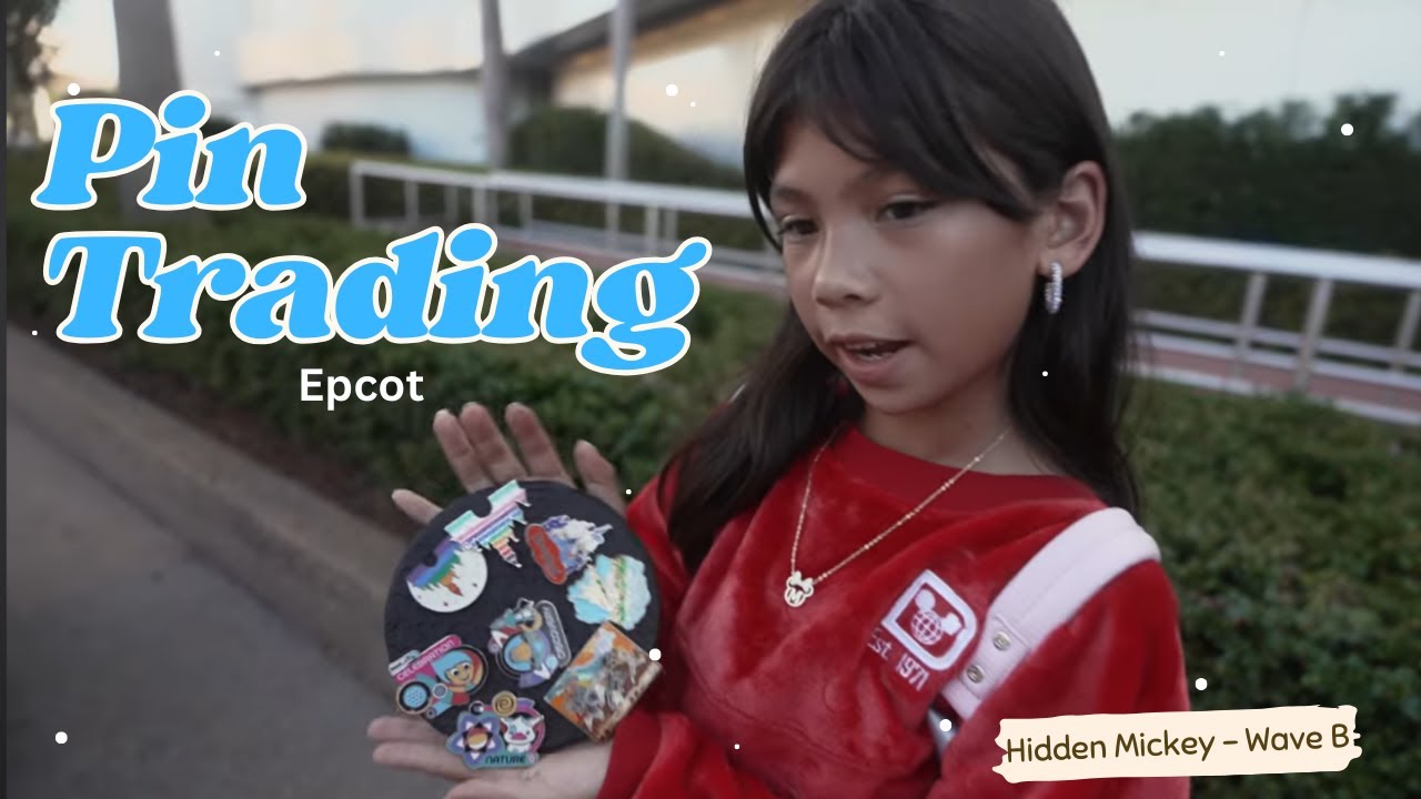 EPCOT Pin Trading in August! Hidden Mickey Wave B + Surprise Finds