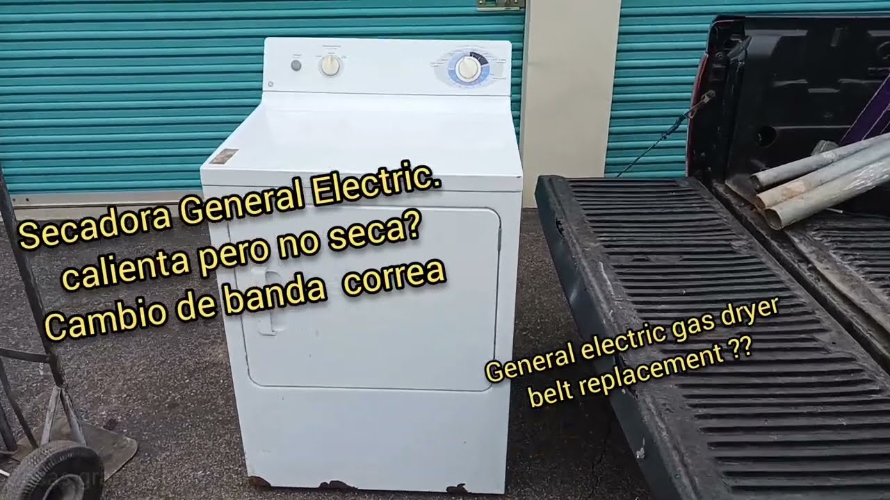 Как заменить ремень на сушилке General Electric? Замена ремня на газовой сушилке GE.