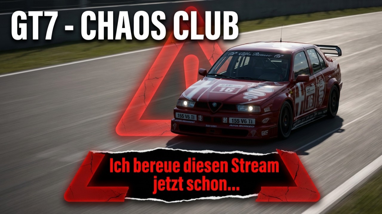 Ich bereue diesen Stream jetzt schon…- CHAOS CLUB LOBBY RACE | Gran Turismo 7