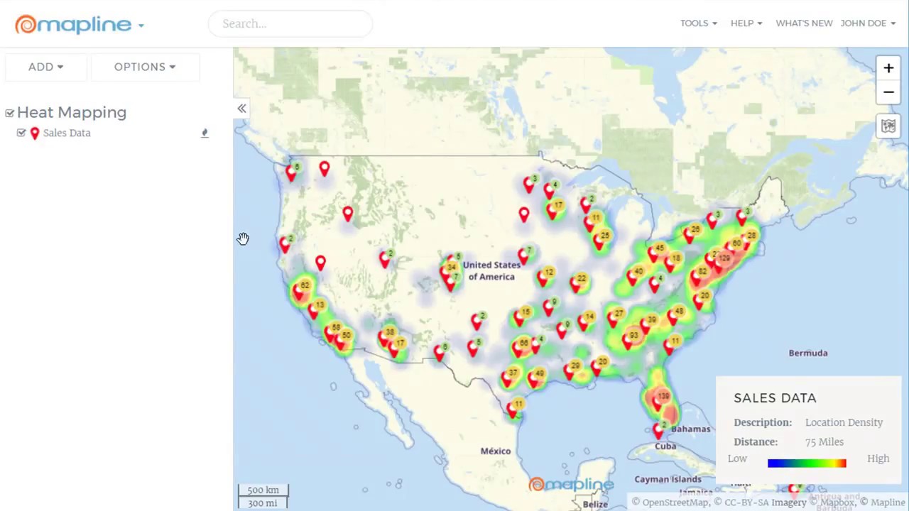 Create a Radial Heat Map