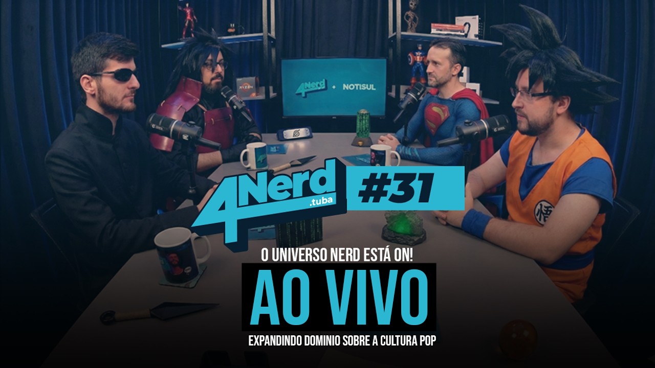 🎙️ 4Nerd #31 | Atualizações de Fevereiro — Novo Formato, Animes e Finais de Séries