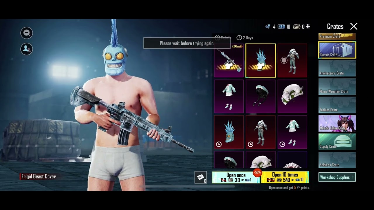 M416😍glecier💯Return classic Crete💎in🔥Bgmi