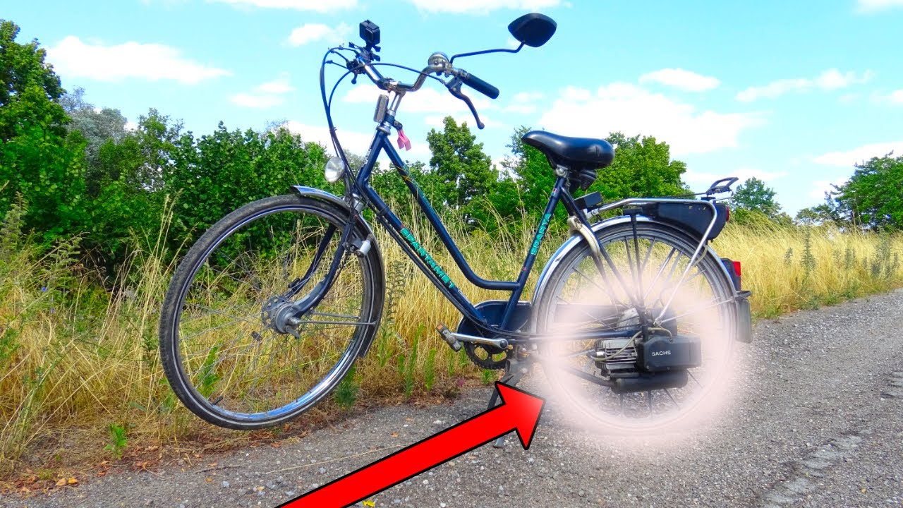Fahrrad mit Motor, Tuckern mit 20 km/h :P