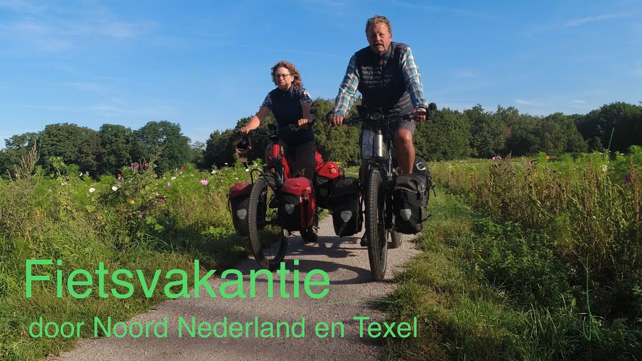 Fietsvakantie door Noord Nederland en Texel /Cycling holiday /Fahrradtour Holland/Netherland by bike