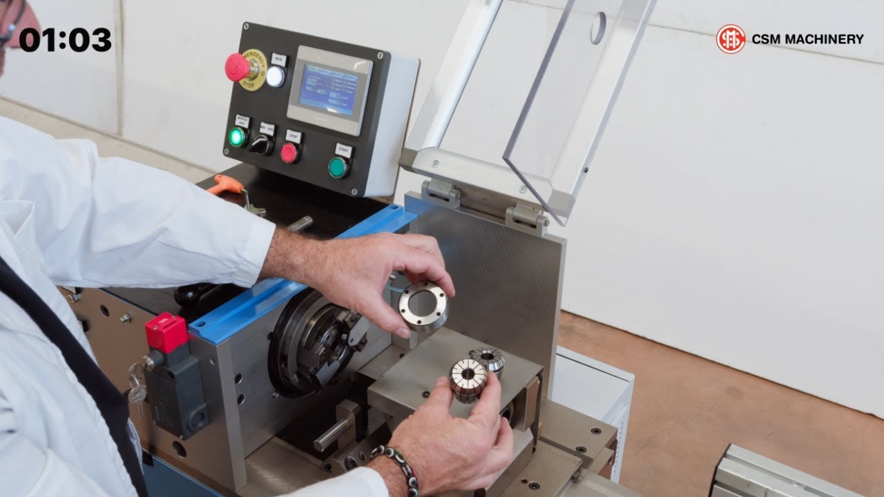 РУЧНОЙ СТАНОК ДЛЯ РЕЗКИ ТРУБ - ИЗМЕНЕНИЕ ДИАМЕТРА ТРУБЫ | CSM MACHINERY
