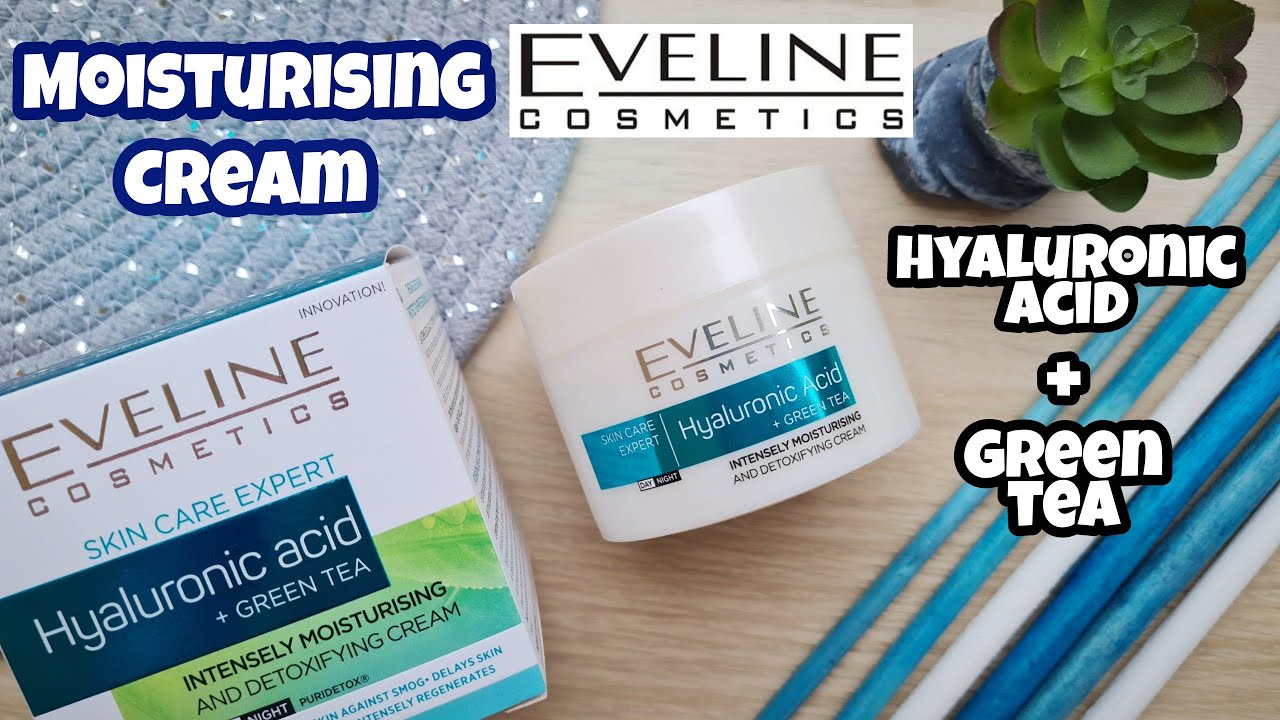 Eveline Cosmetics Hyaluronic Acid + Green Tea Moisturising Cream || Review