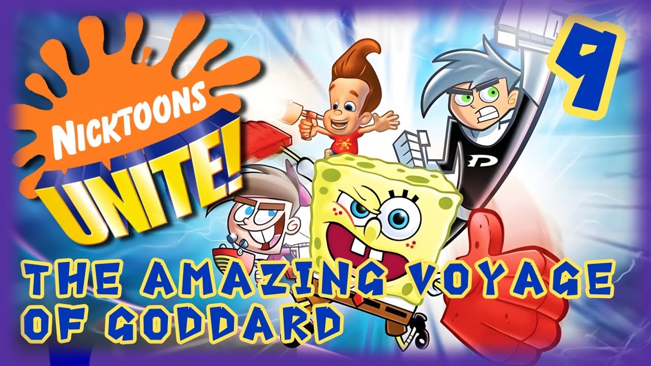 Nicktoons Unite PS2 Playthrough | PART 9 | The Amazing Voyage of Goddard | No Commentary | 60fps