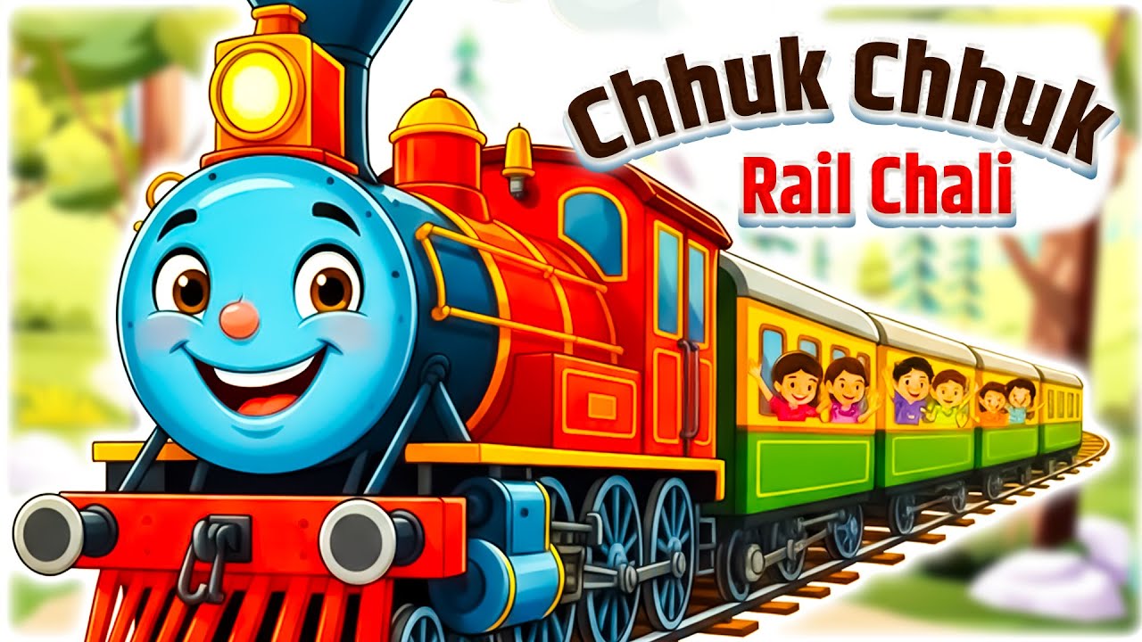Train Song - Chhuk Chhuk Rail Chali | छुक छुक छुक रेल चली | Nursery Rhyme | Golchi Rhymes