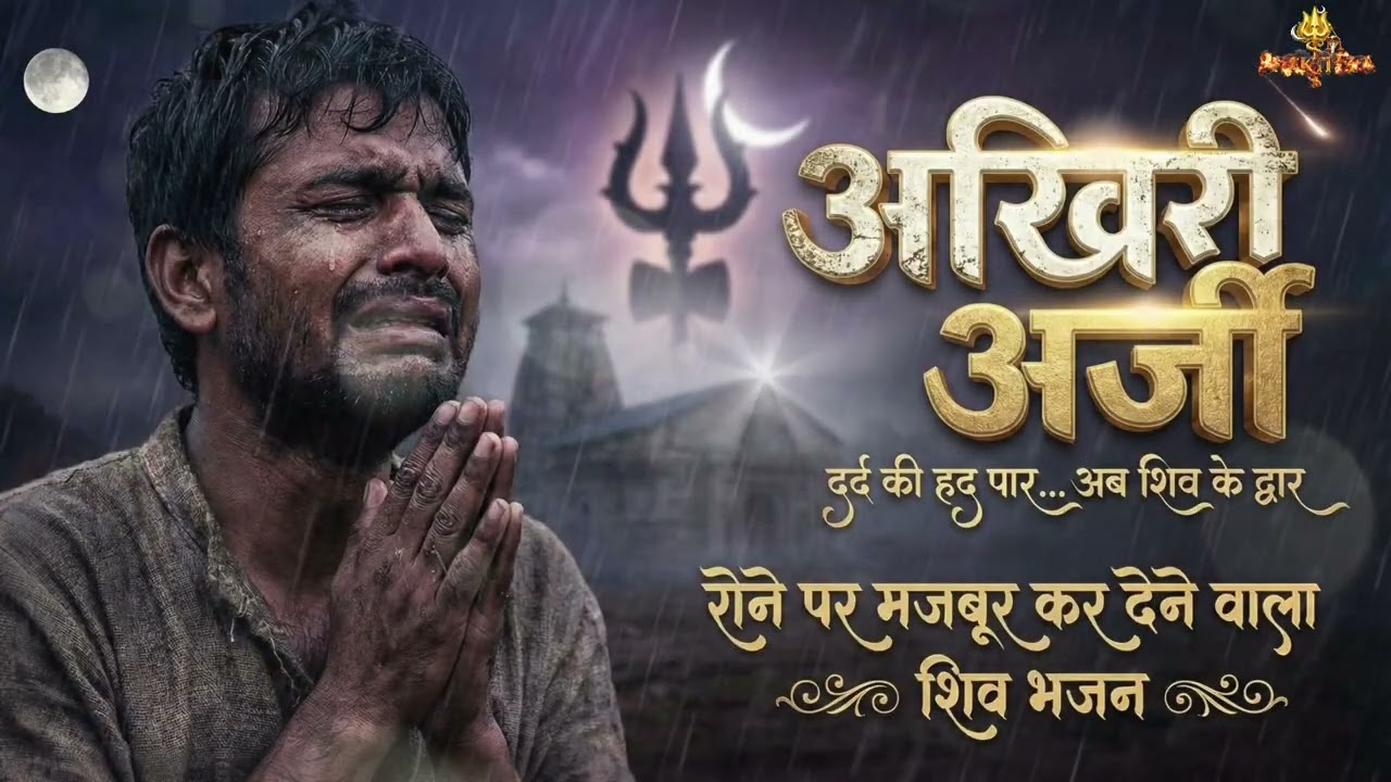 रोते हुए भक्त की आखिरी अर्जी भोलेनाथ से 🙏 | Heart Touching Sad Shiv Bhajan