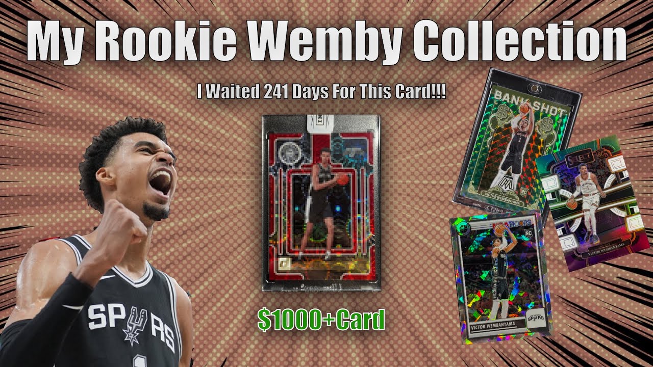 My Rookie Wemby Collection! $1000+ Grail Card!