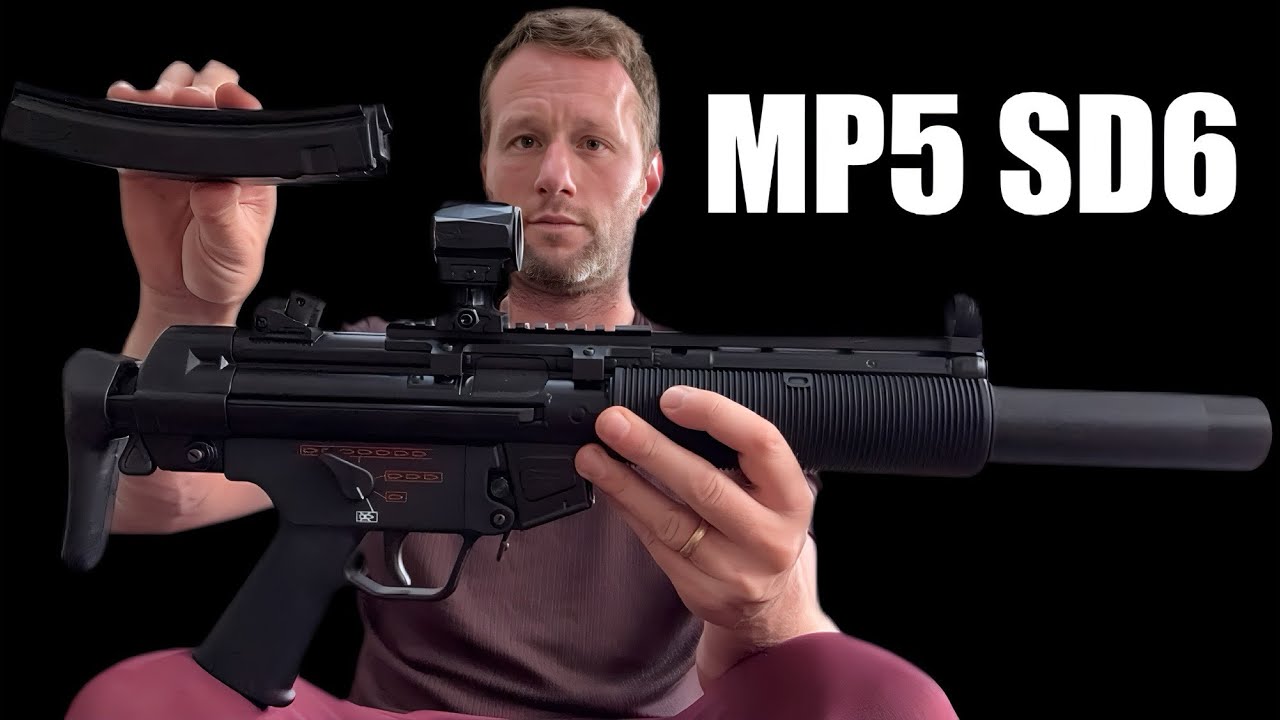 Обзор первого использования MP5SD6 NGRS — трассирующий патрон установлен и отстрелян в AGL Airsoft!