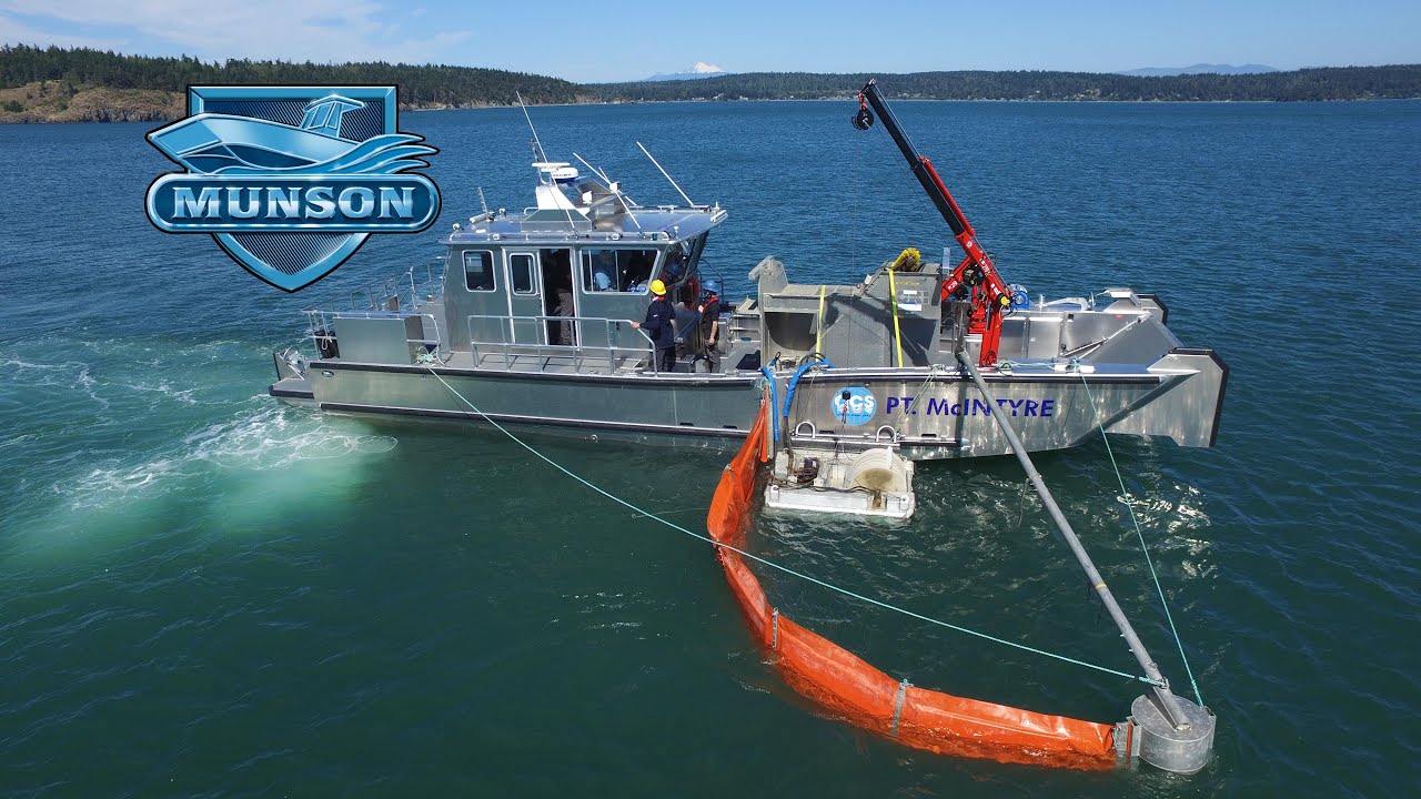 Munson Boats 48' Oil Spill Response Vessel For Alaska's North Slope