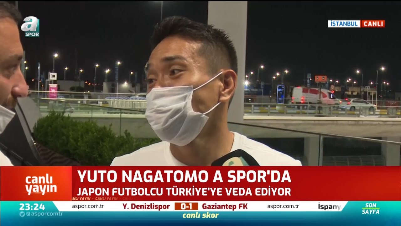 Nagatomo Türkiye'ye Böyle Veda Etti! /