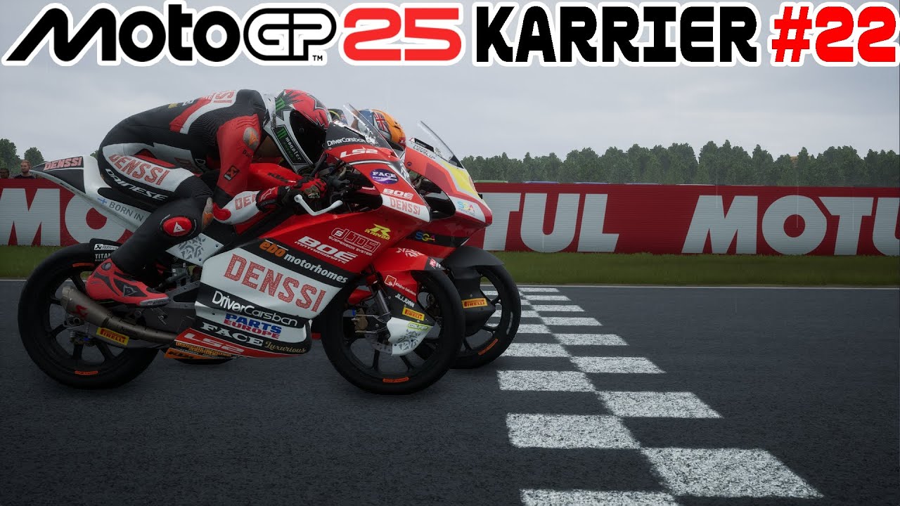 12 ezred és egy piros zászló döntött a futam győzelemről! Motogp 25 Karrier Valenciai Nagydíj