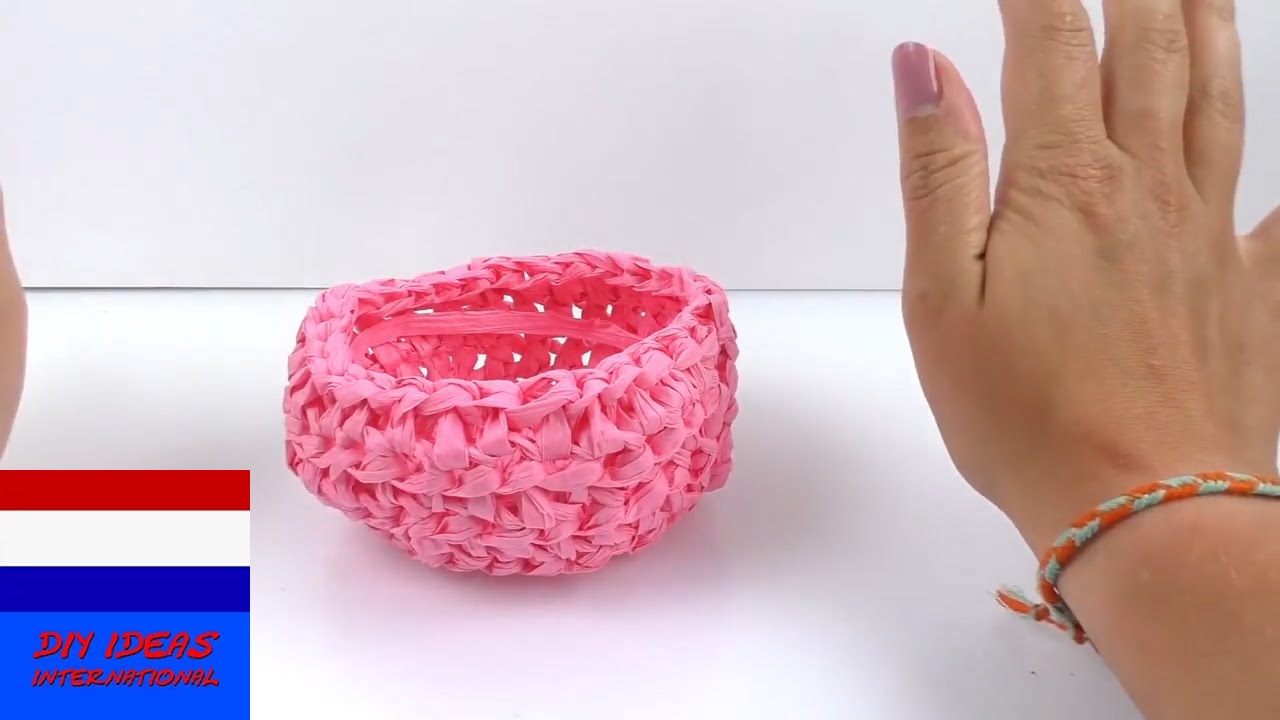schattig mandje haken van Creative Paper | zomers haken | supereenvoudig & snel voor beginners