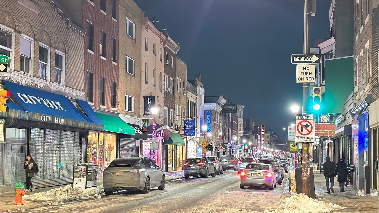 South st. Philly Nightlife Walkthrough Feb.2026