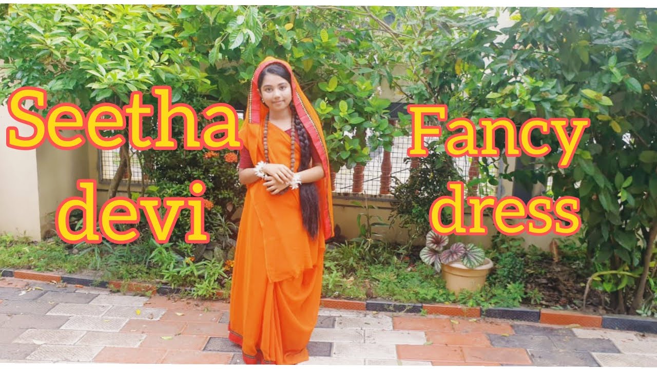 Seetha Devi Costume Fancy dress/Diya as seetha devi