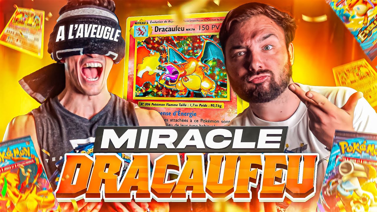 DRACAUFEU IMPOSSIBLE ! OUVERTURE BOOSTER POKEMON SUPER RARE avec TIBO INSHAPE !