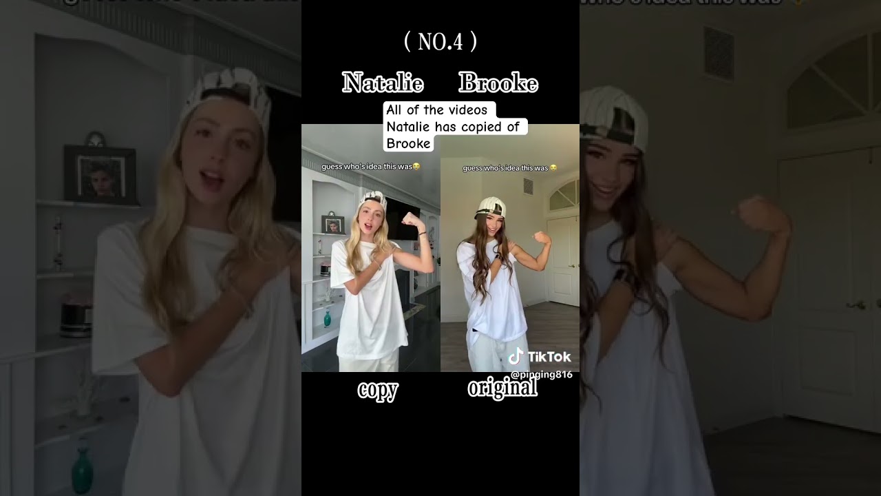 All of the videos Natalie has copied of Brooke monks apartment telling 