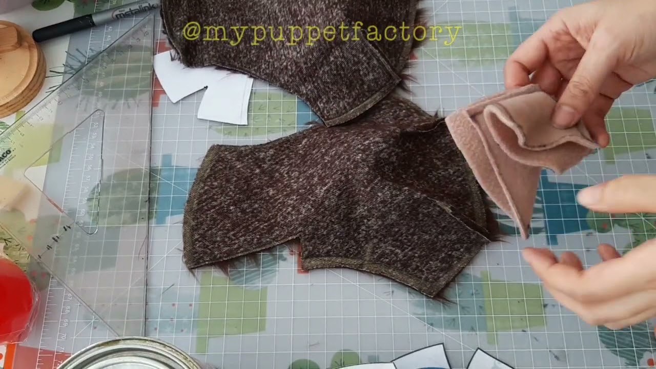 Part 2/2 How to cover the Puppet Head - video for 