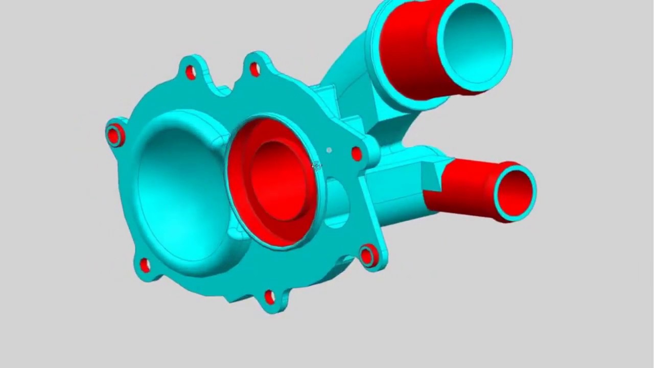 Injection Mold Design Of Plastic Pipe For Car.