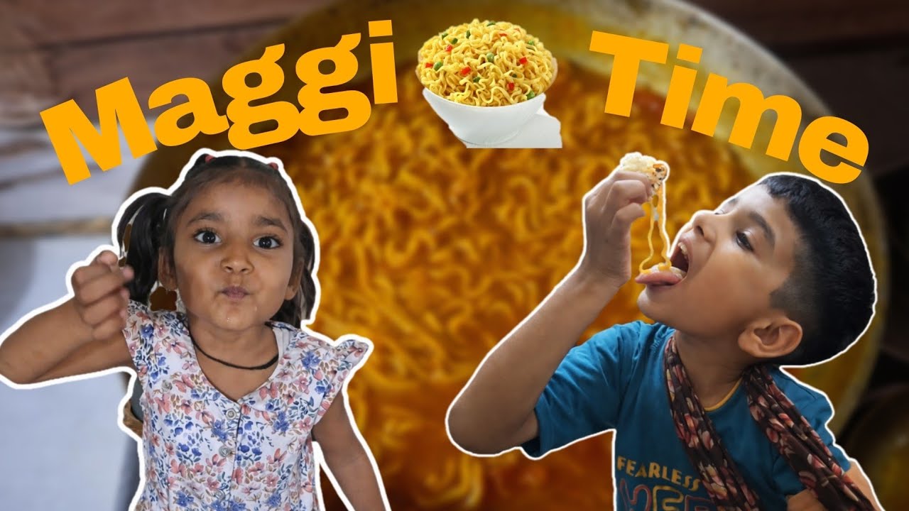 जब भूख लगे तो Maggi बनाओ 🍜 | Quick Maggi Time