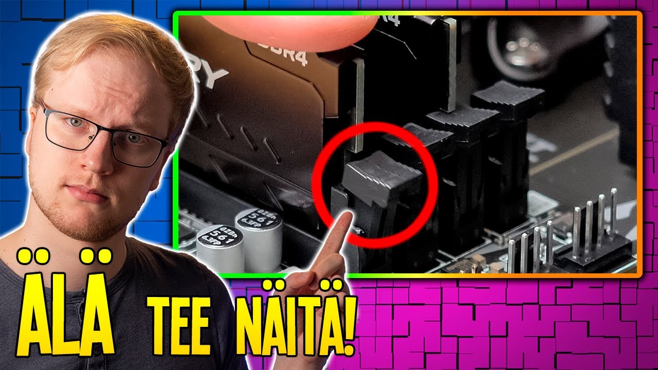 Viisi aloittelijan VIRHETTÄ konetta kasatessa! - Älä tee näitä virheitä! (Osa 2)