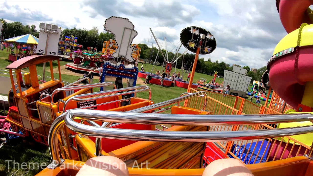 Runaway Train POV Barker's Fun Fair Tamworth