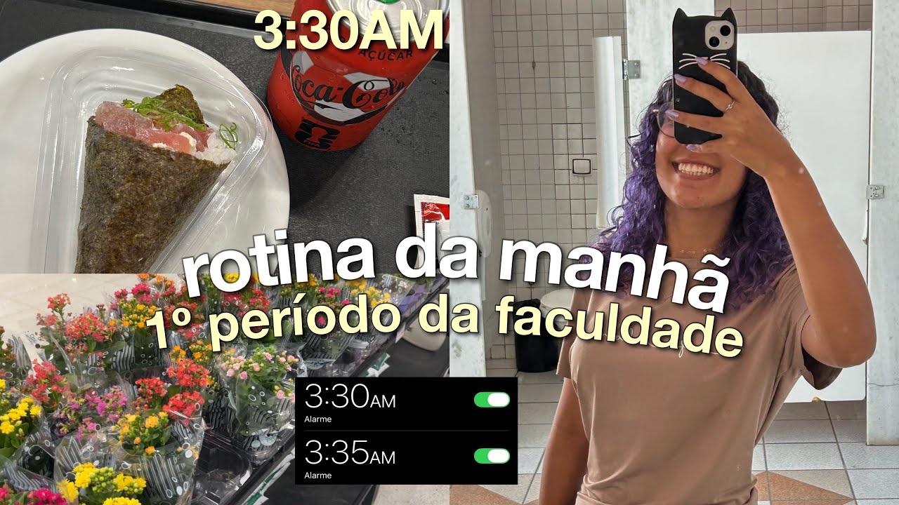 minha rotina da manhã no 1º período da faculdade *publicidade & propaganda*