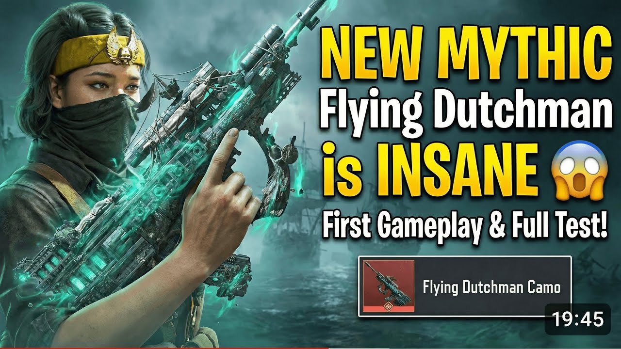 NEW MYTHIC Flying Dutchman is INSANE 😱 First Gameplay & Full Test! | CODM
