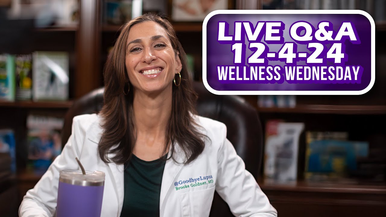 Live  Coaching w/ @GoodbyeLupus Today Dec 4, 2024 Wellness Wednesday