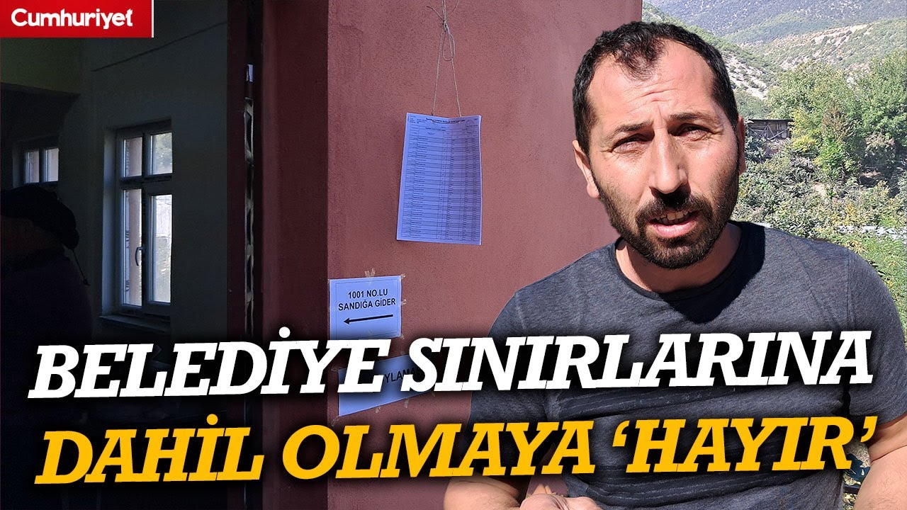 Artvin’de sandık kuruldu... Belediye sınırlarına dahil olmaya ‘hayır’ dediler