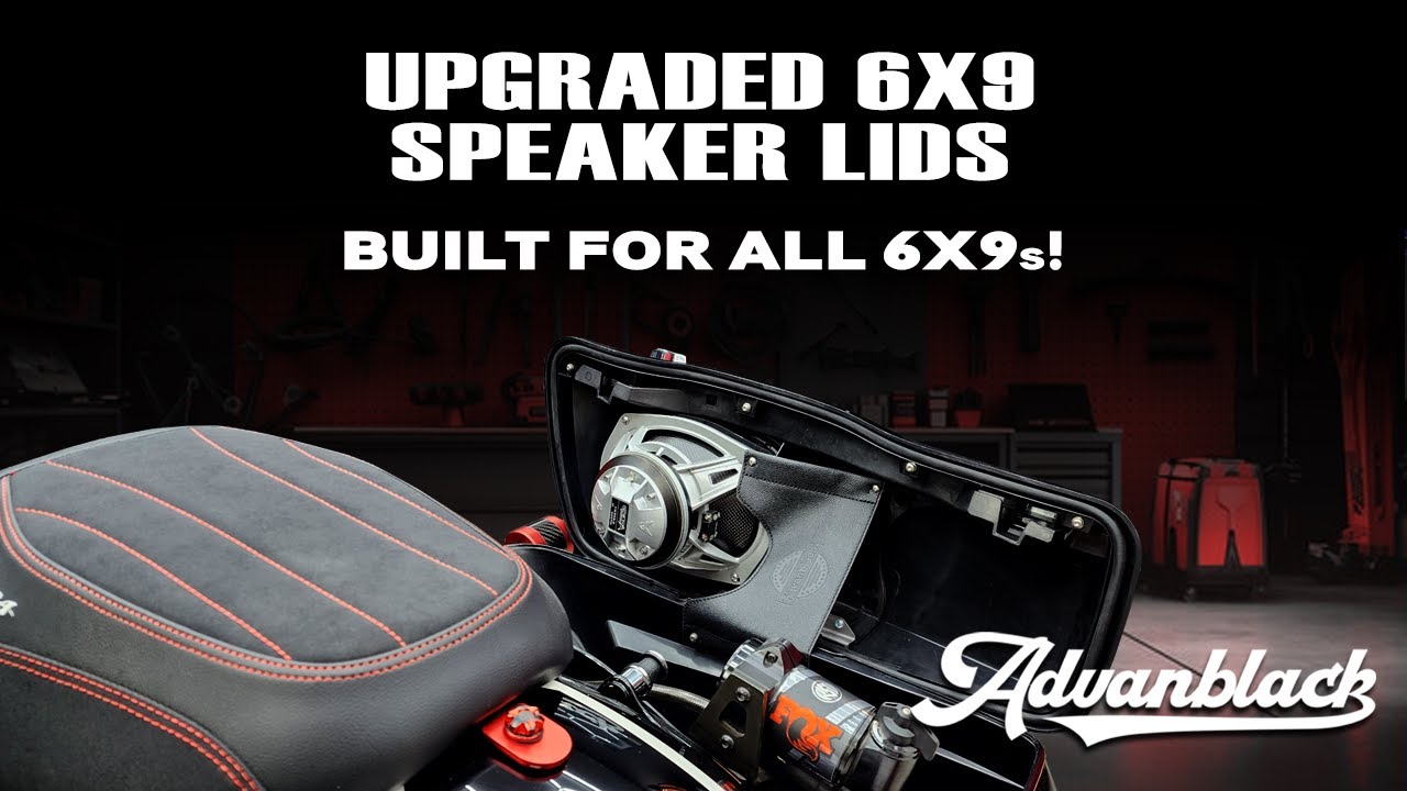 Улучшенные крышки для динамиков Advanblack 6x9!