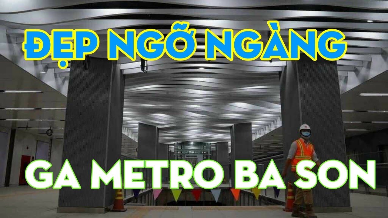 b&ecirc;n Trong nh&agrave; Ga Metro Ba Son I Tuyến Metro S&agrave;i G&ograve;n - Ga Ba Son