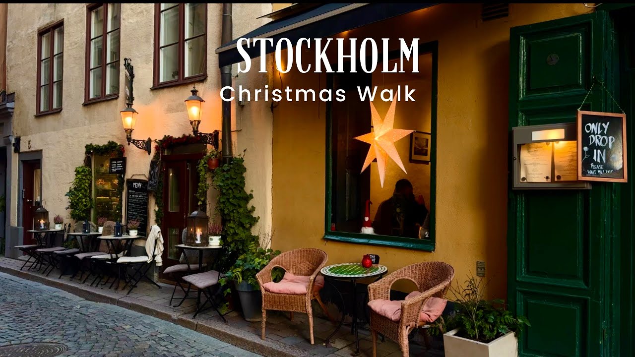 Fika & Christmas Lights in Stockholm | Nordic City Walk