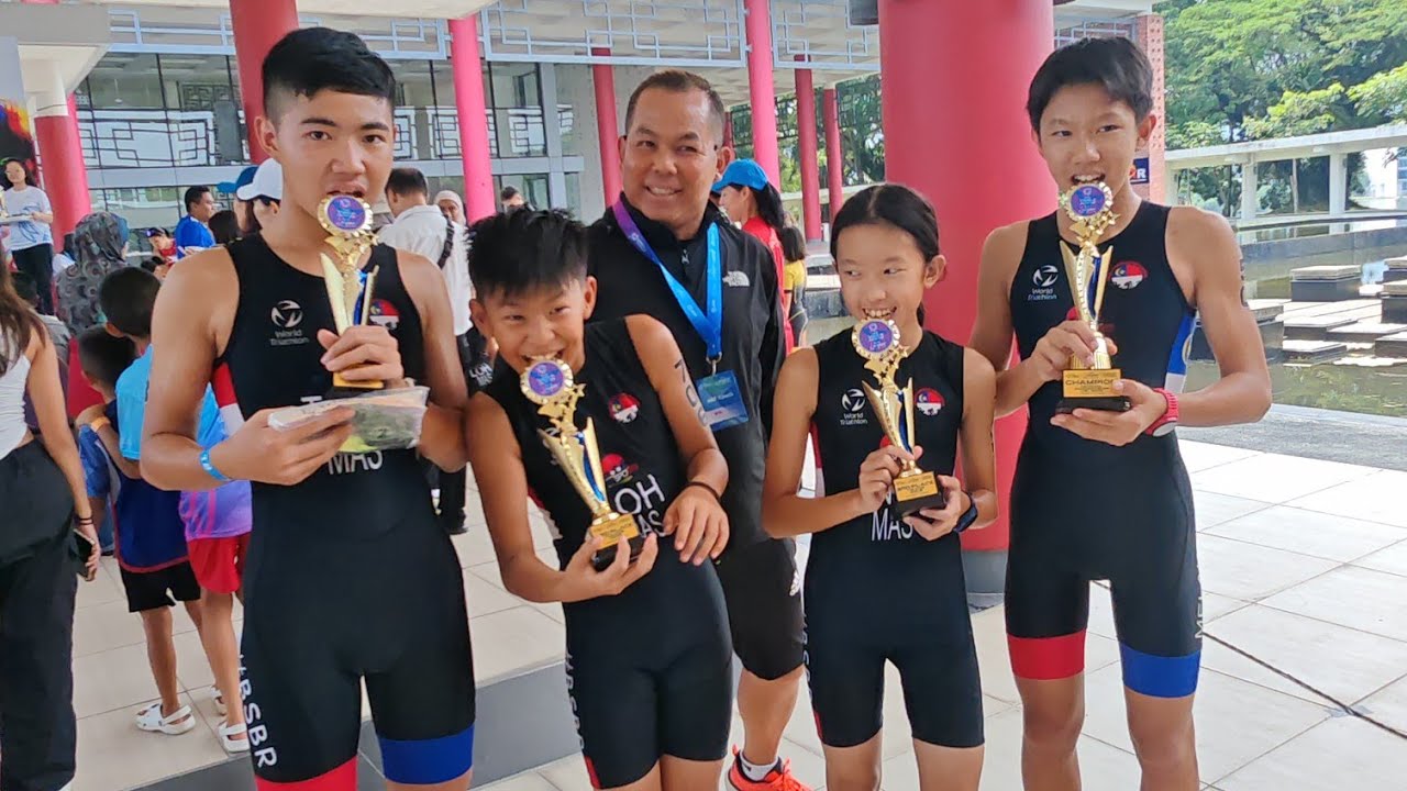 Asia Triathlon Junior Cup at Kampar, Ipoh.. Team BsBr @ July 2024